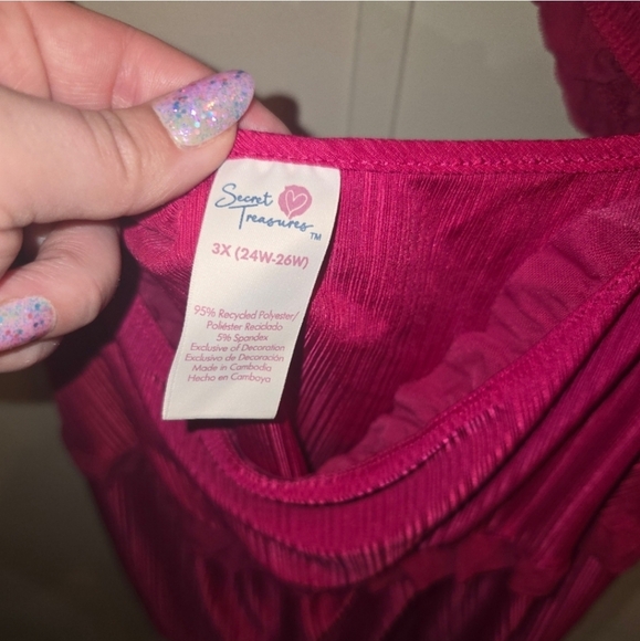 Secret treasures pajama set 3x - Picture 3 of 3